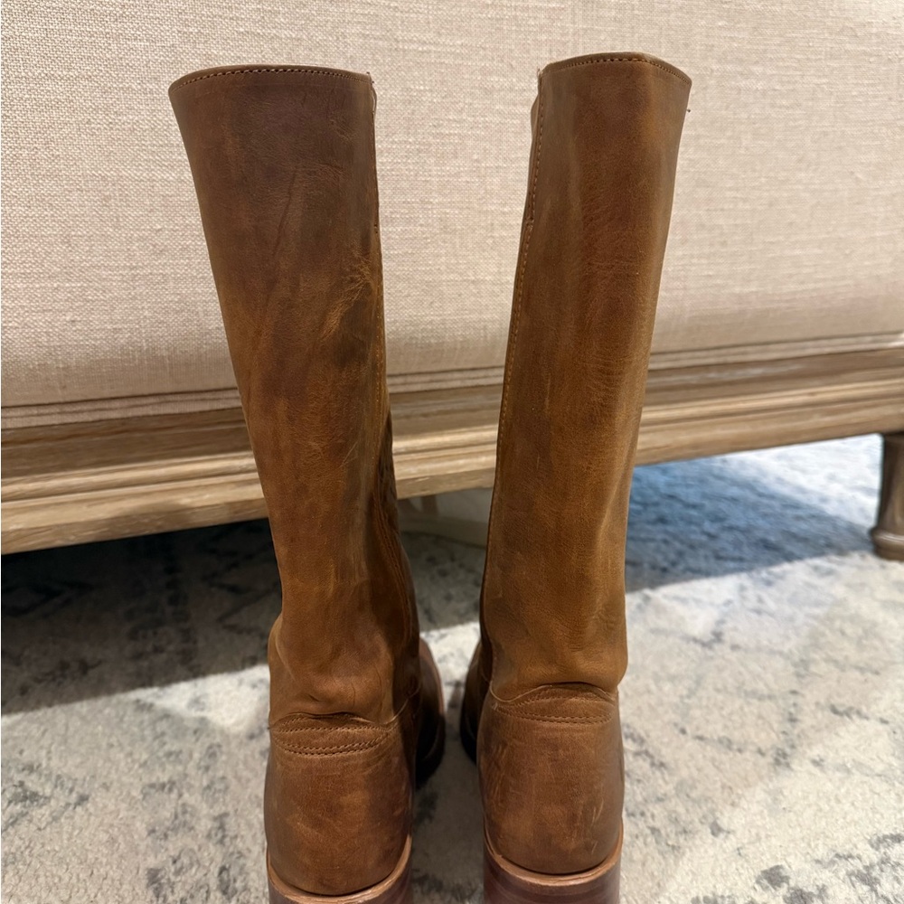 Frye Cognac Campus Boot - Picture 3 of 4